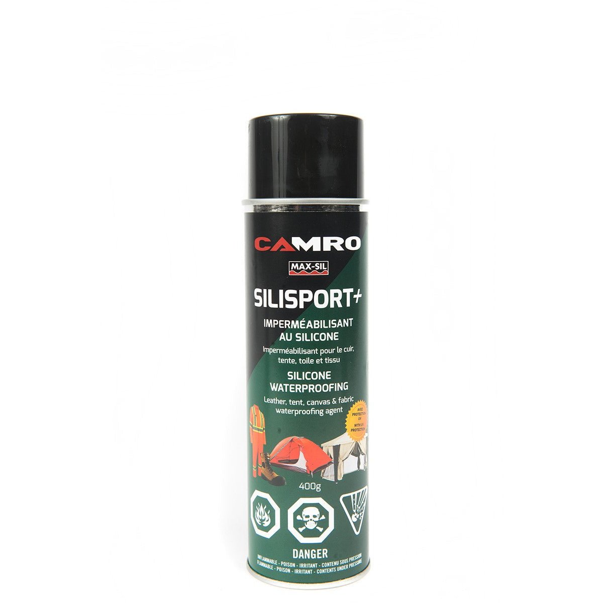 SILICONE EN AÉROSOL - SILISPORT+ 400 g - Camro Industrial